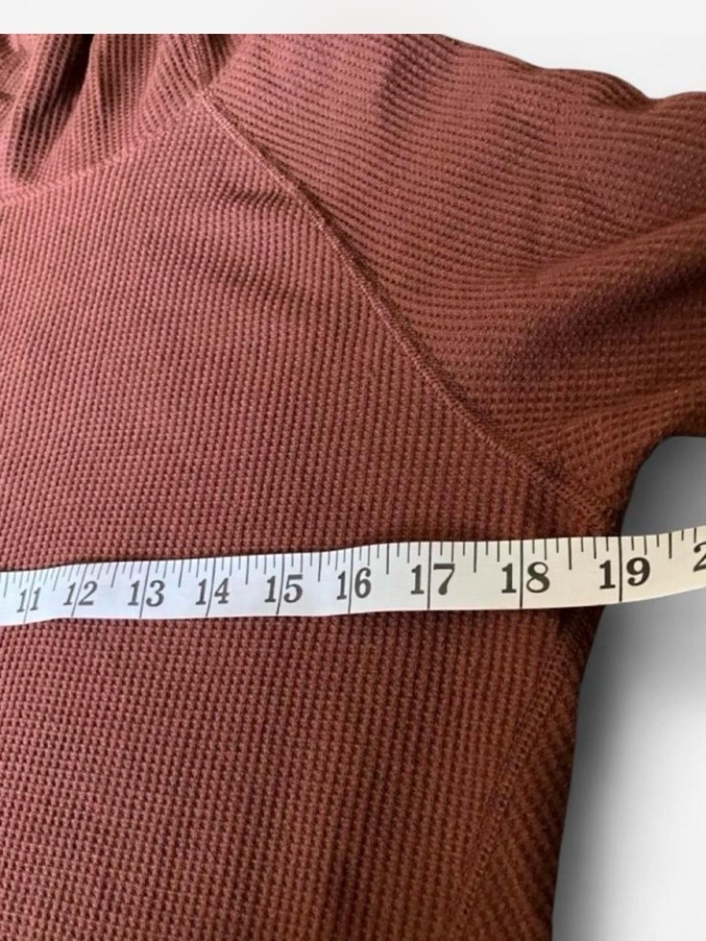 KÜHL women's sienna sweater Ribbed waffle knit cowl neck Rust size Small - Picture 3 of 5